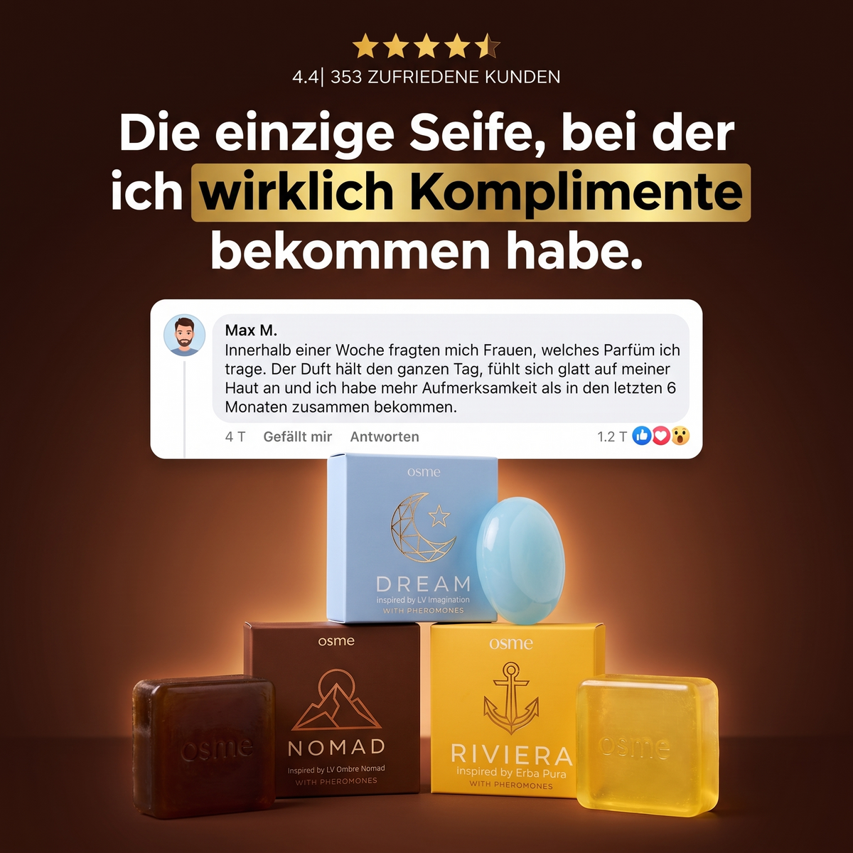 Jeden Tag unwiderstehlich riechen